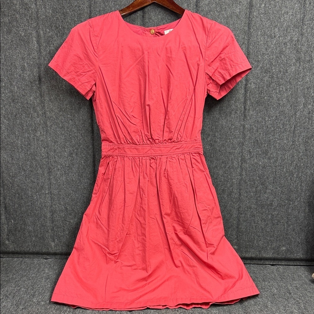 Madewell Vibrant Pink Mini Dress